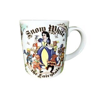 Disney Snow White Seven Dwarfs Mug Paul Cardew Coffee‎ Tea Wicked Witch 2012